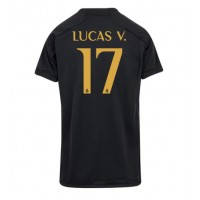 Real Madrid Lucas Vazquez #17 Tretí Ženy futbalový dres 2023-24 Krátky Rukáv